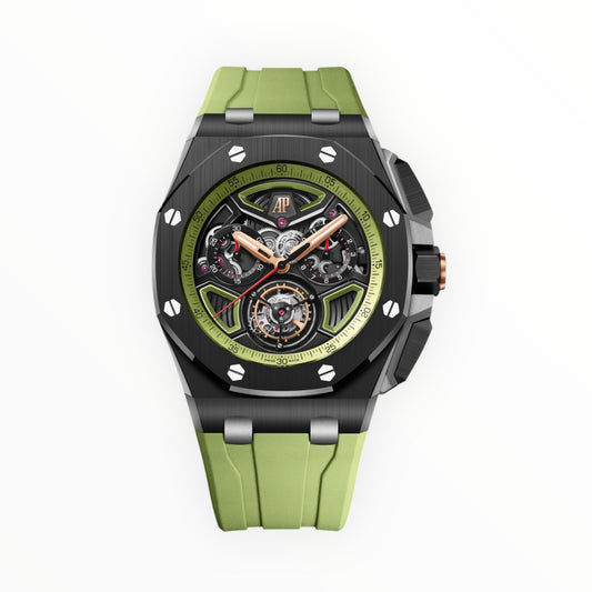 Audemars Piguet Royal Oak Offshore Selfwinding Flying Tourbillon Chronograph Black Ceramic Limited Edition