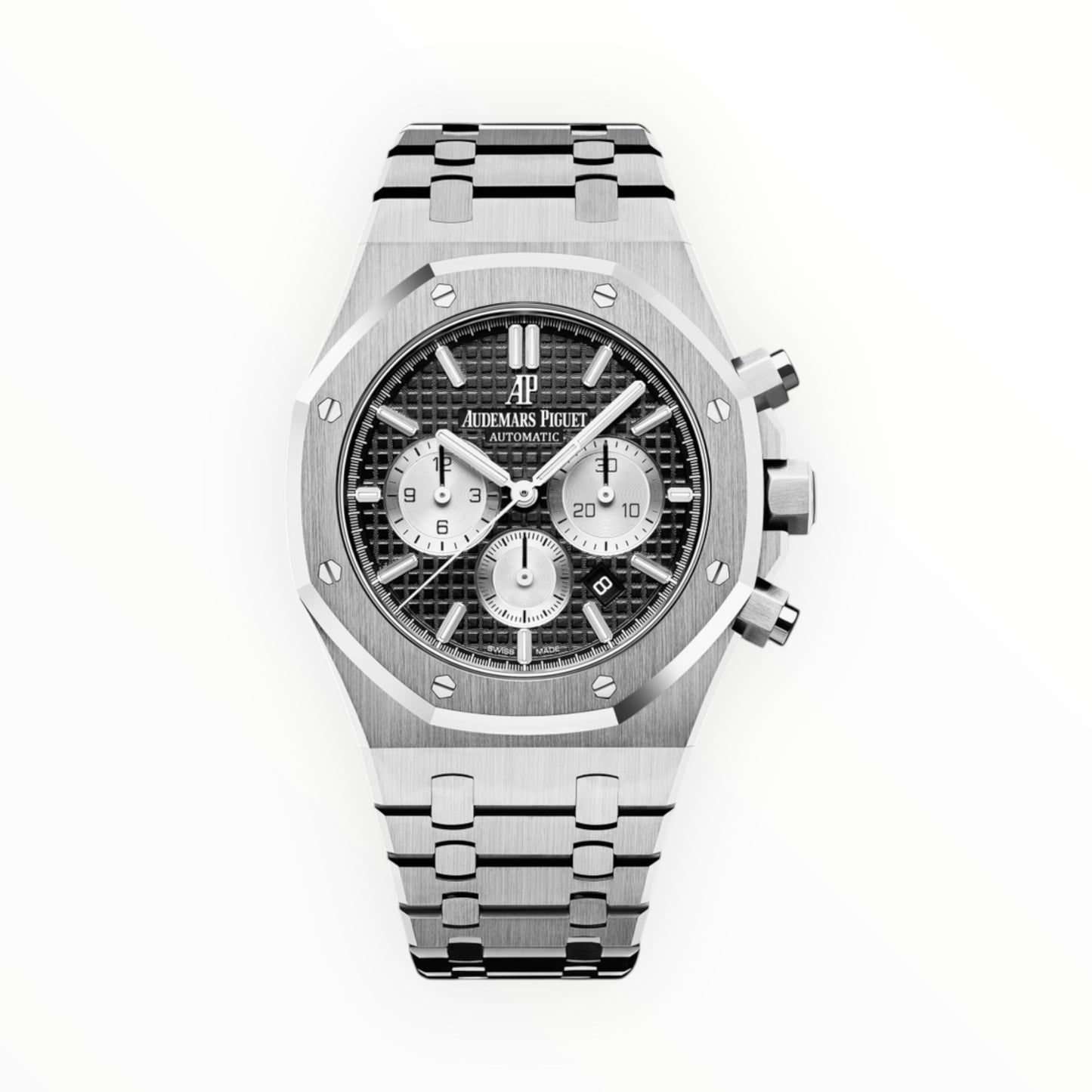 Audemars Piguet Royal Oak Chronografh Watch Black Dial 41mm