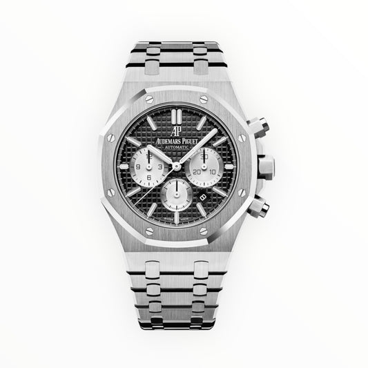 Audemars Piguet Royal Oak Chronografh Watch Black Dial 41mm
