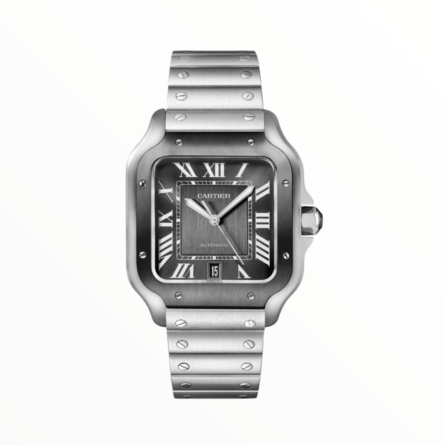 Santos 39mm Black Dial