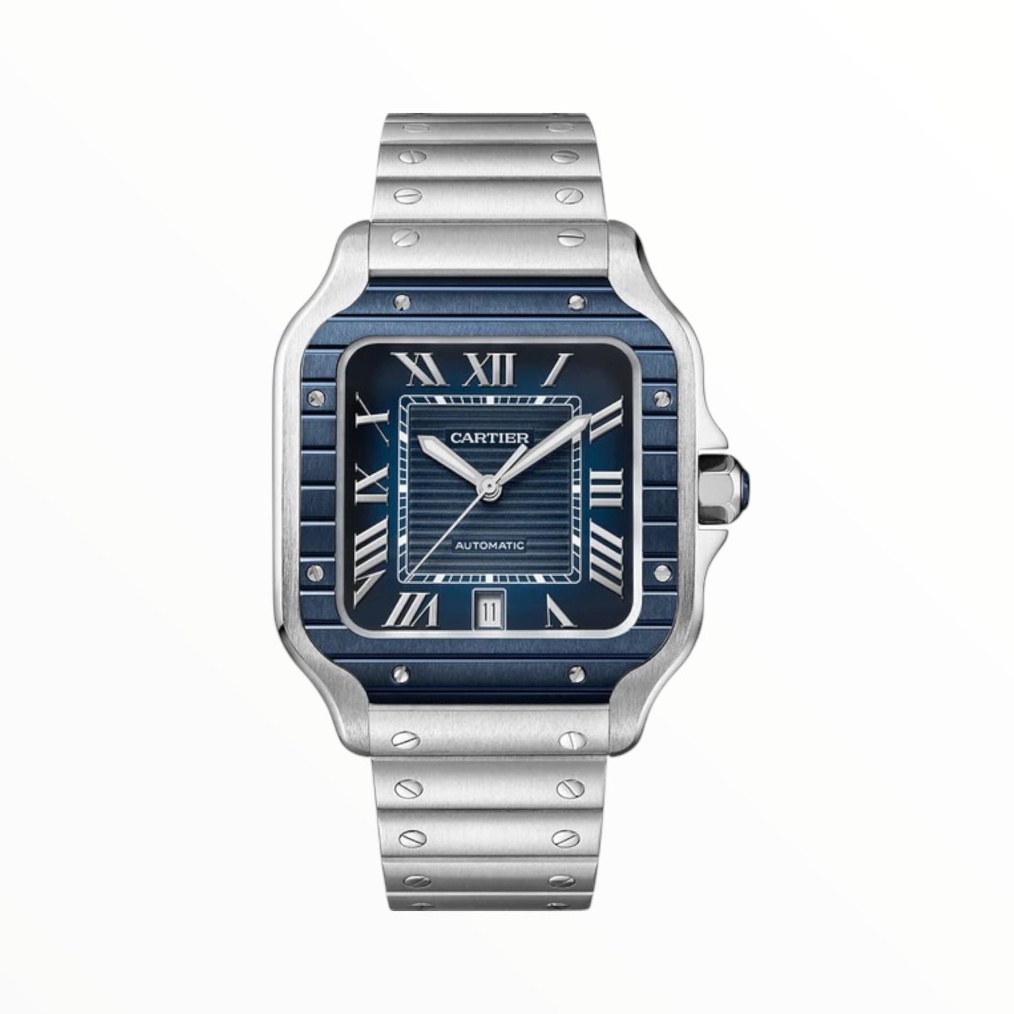 Cartier Santos 39mm Blue Dial