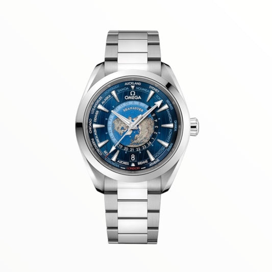 Omega Aqua Terra 150M CoAxial Master WorldTimer 41 mm