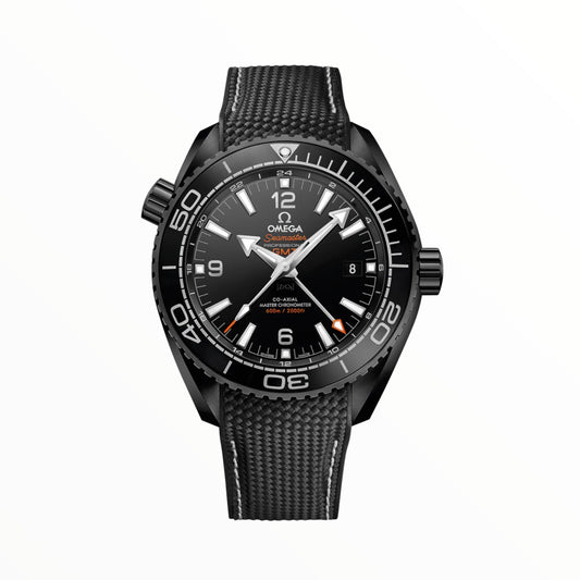 Omega Planet Ocean 600M CoAxial Master GMT Black 45.5 mm