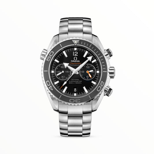 Omega Planet Ocean 600M CoAxial Sea Master Chronografh Steel Black 45.5 mm