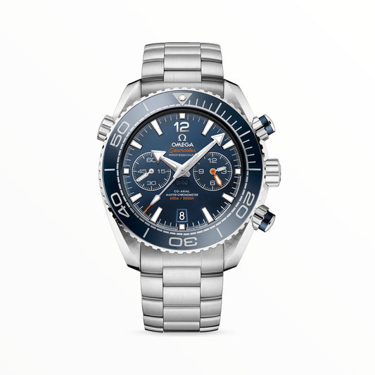 Omega Planet Ocean 600M CoAxial Master Chronografh Steel Blue 45.5 mm