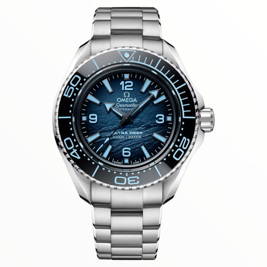 Omega Seamaster Planet Ocean Ultra Deep Summer Blue Edition 6000M Chronometer 45.5mm