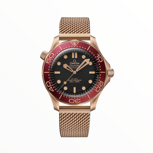 Omega Diver 300M CoAxial Master Chronometer Bronze Black Dial 42 mm