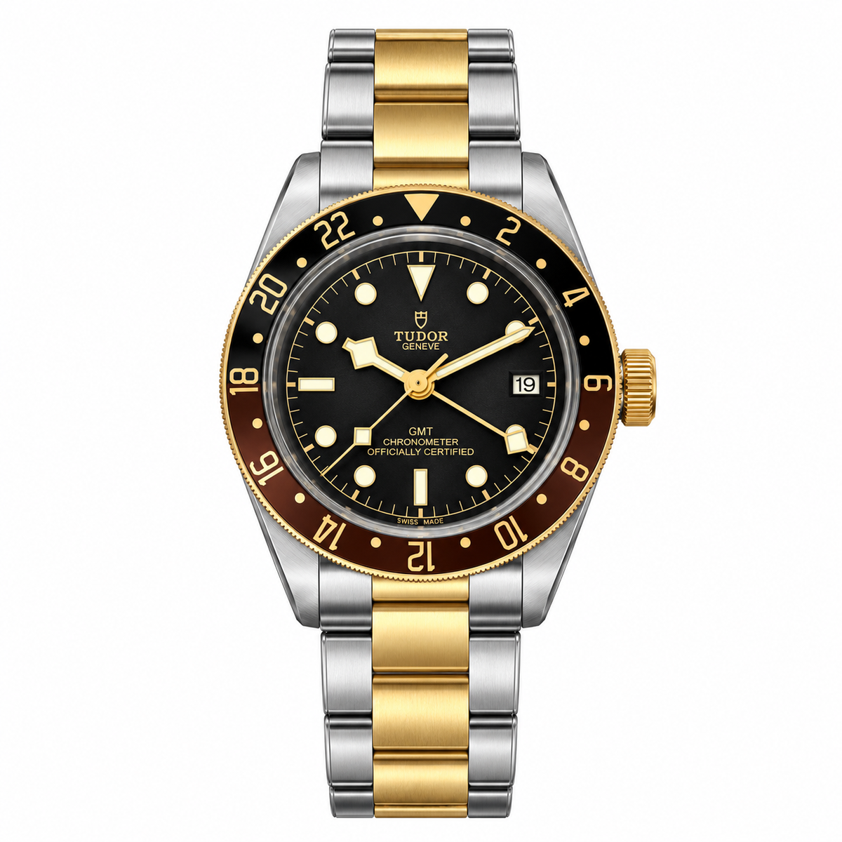 Tudor Black Bay Gmt S&G — Black & Brown 41mm