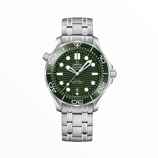 Omega Diver 300M CoAxial Master Chronometer Green Dial 42 mm