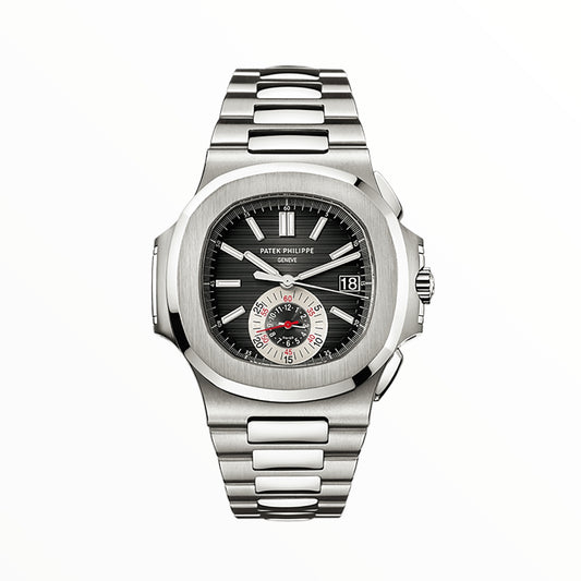 Nautilus Automatic Black Dial Chronograph Stainless Steel 40.5mm