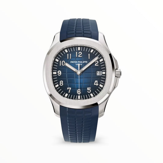 Patek Philippe Aquanaut Blue Mens Watch 42.2mm