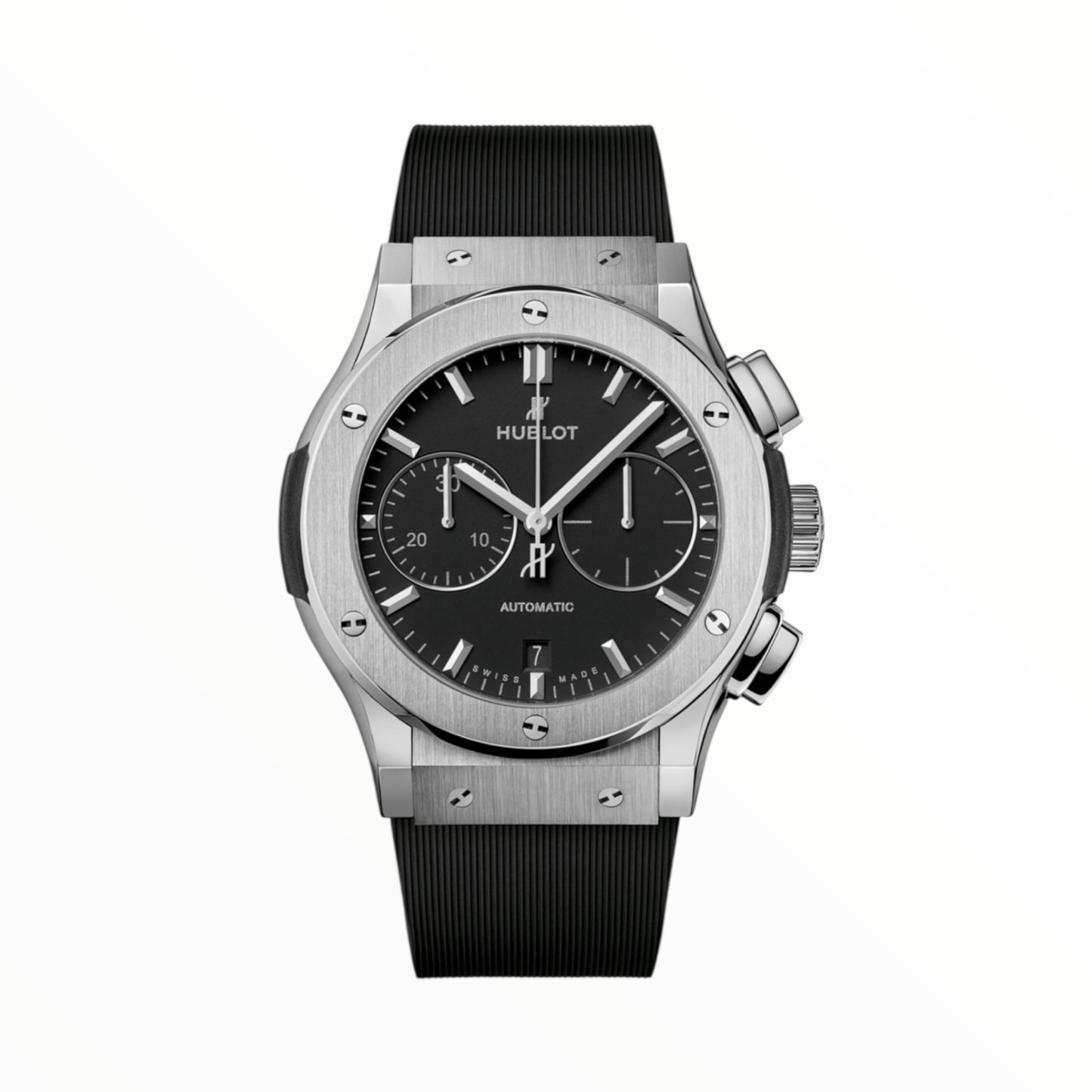 Hublot Classic Fusion Chronograph Black Dial Steel 45MM