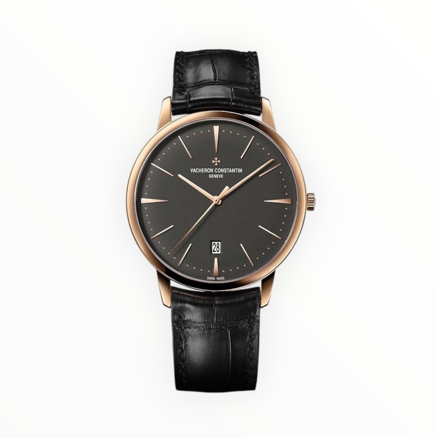 Patrimony 40mm Gold Black Dial 40mm Men’s Watch