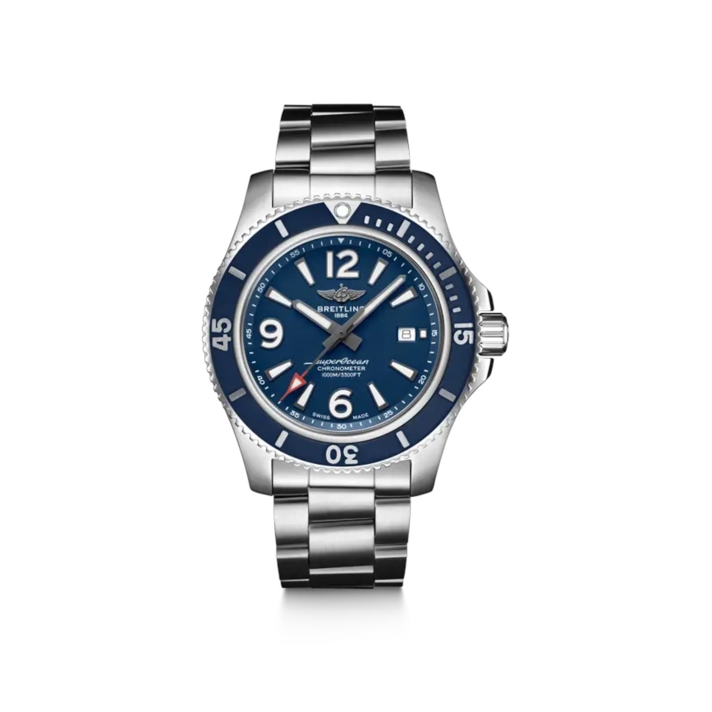 Breitling SuperOcean Steel Blue Dial 44mm