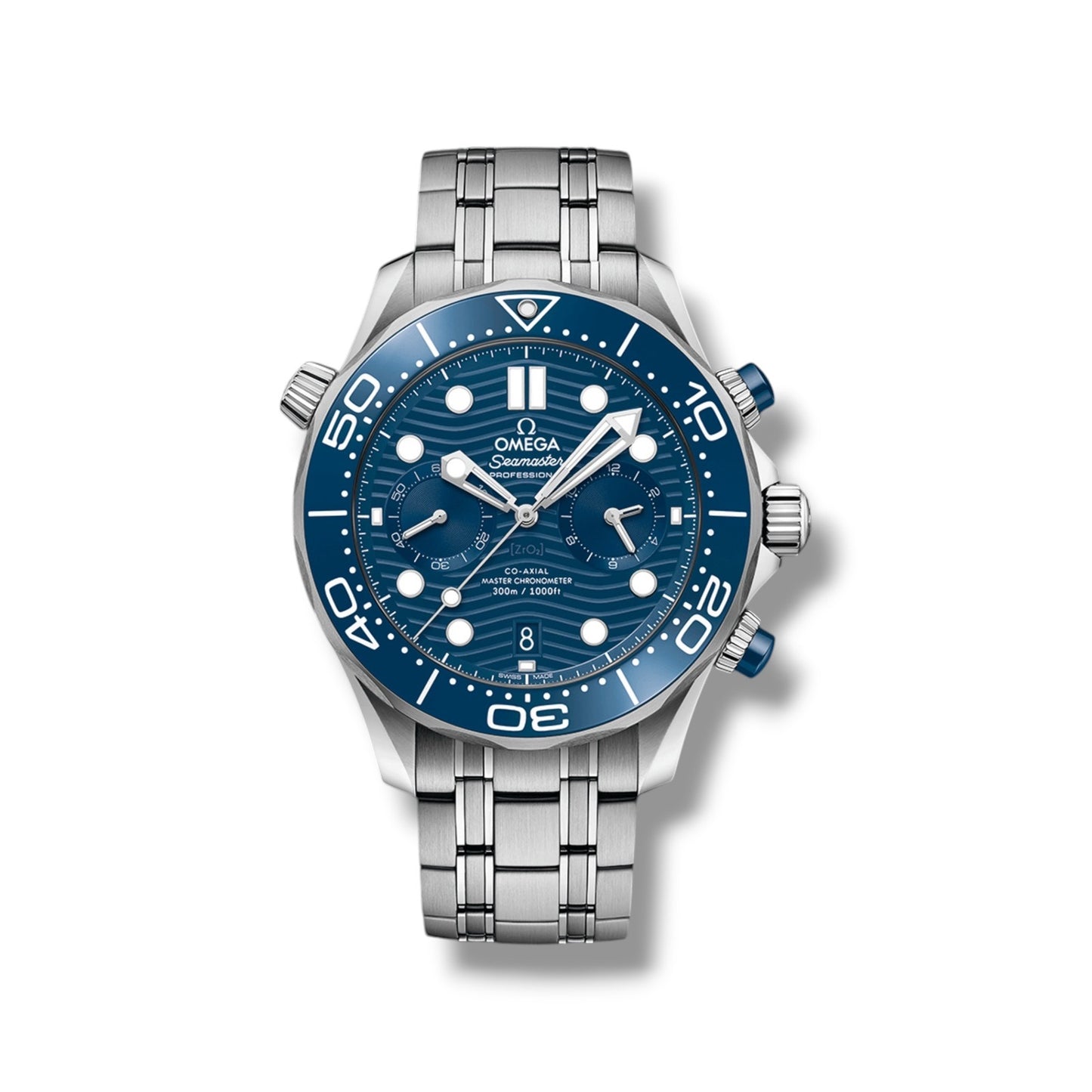 Omega Seamaster Diver 300M Chronograph Blue Dial 44mm