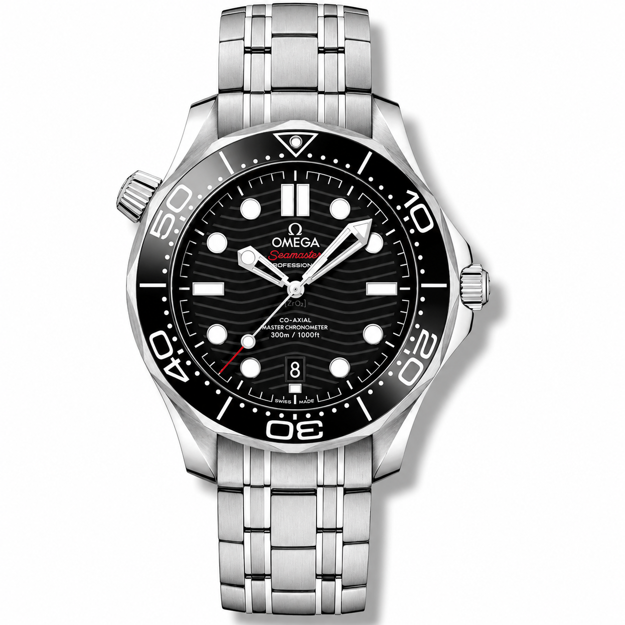 Omega Diver 300M CoAxial Master Chronometer Black Dial 42 mm