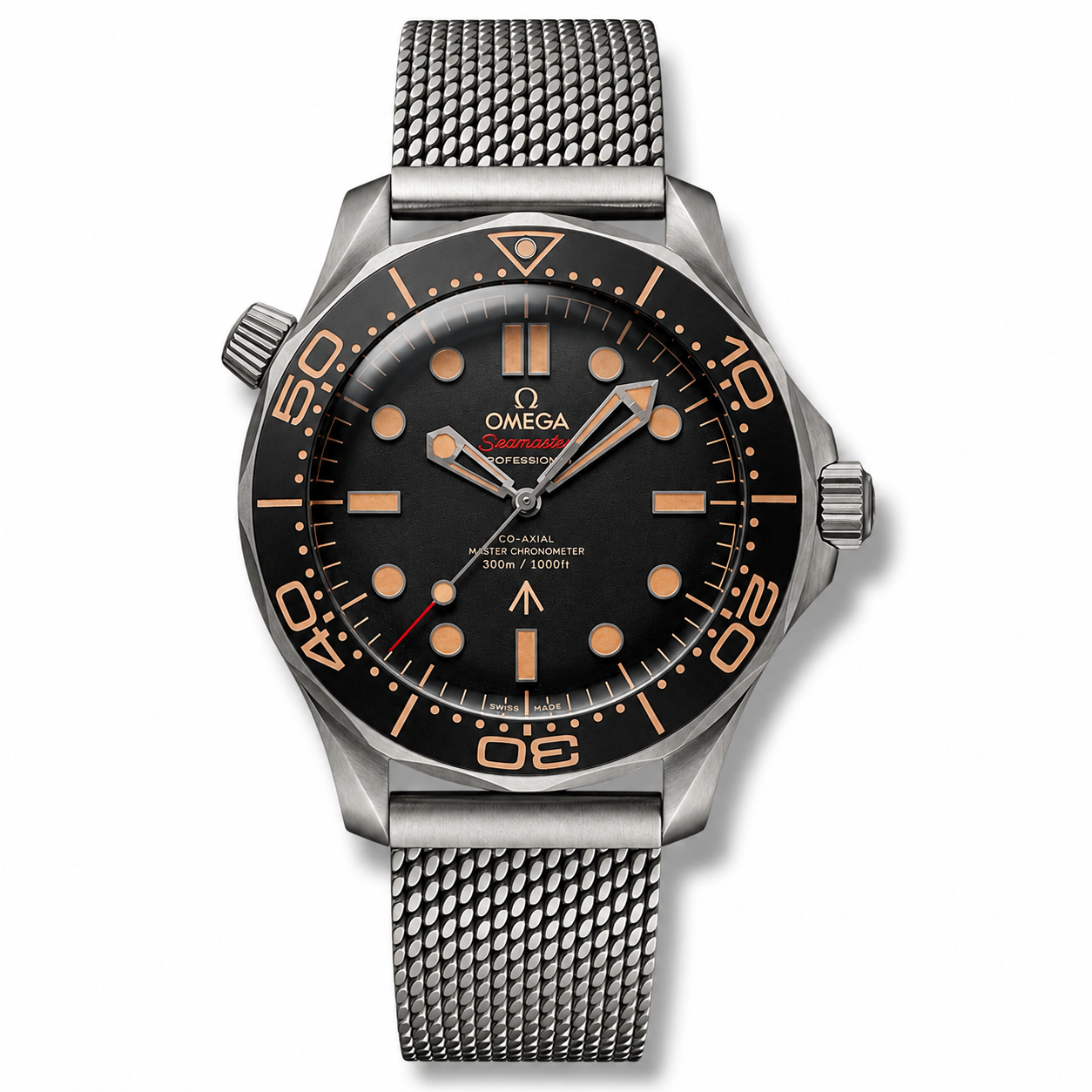 Omega Diver 300M CoAxial Master No Time To Die Black Dial 42 mm