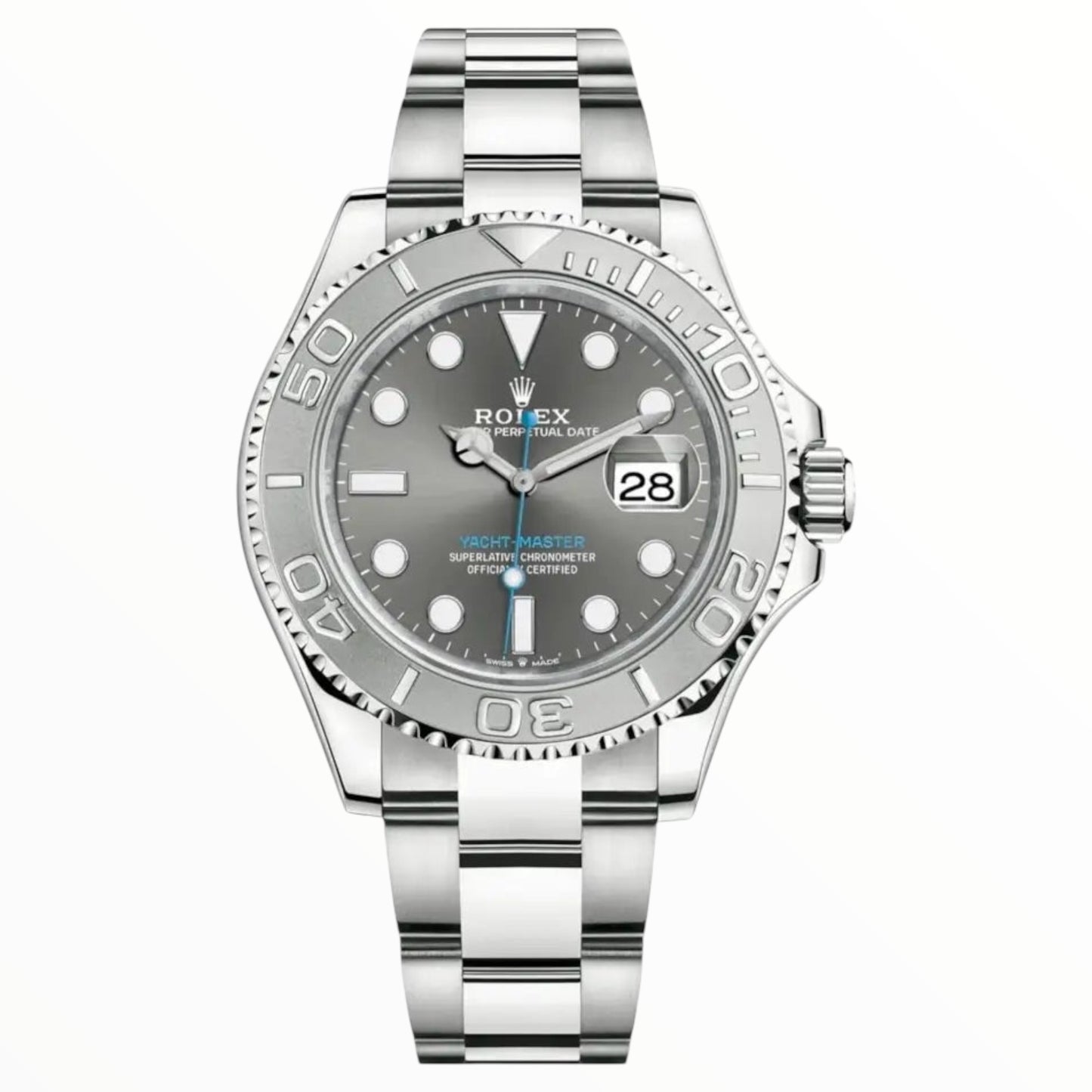 Master 40 Rhodium Dial