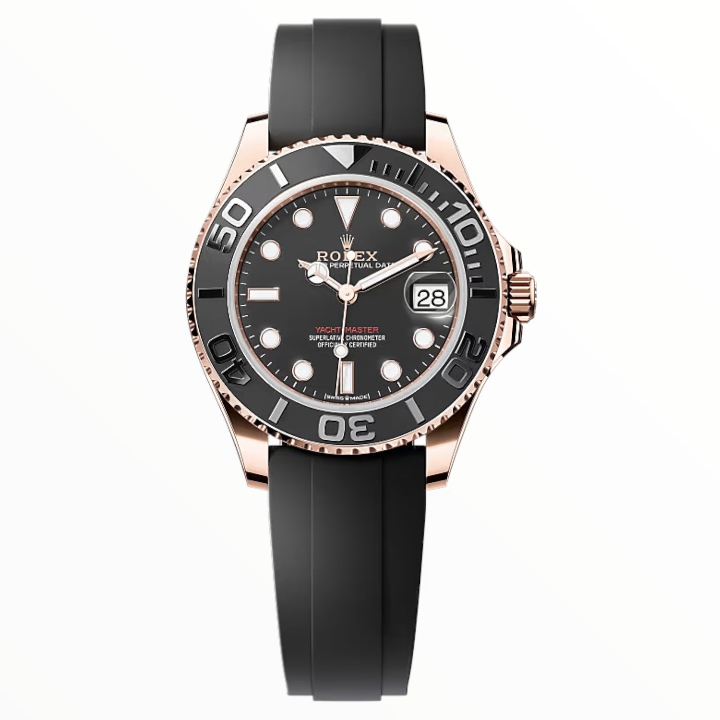Master 40 Everose Gold OysterFlex