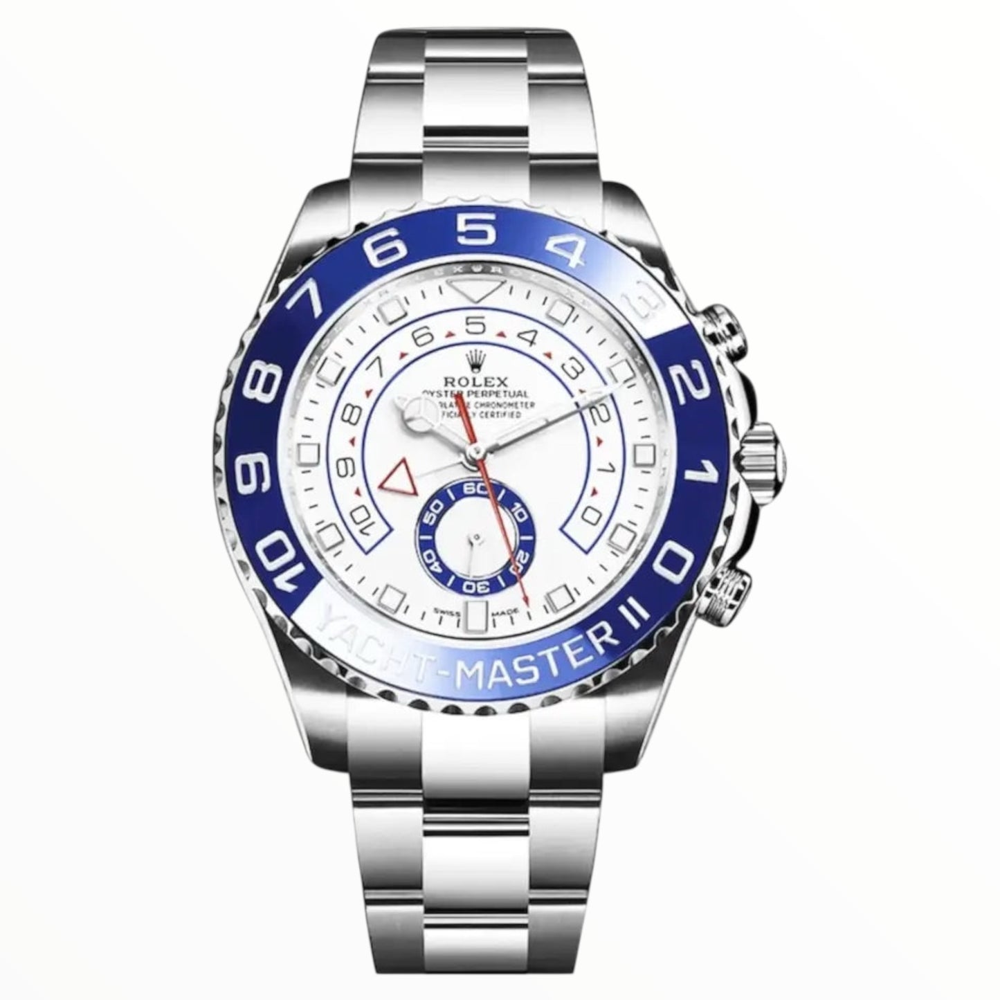 Master II Steel White Dial