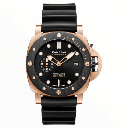 Pam Submersible Quarantaquattro Goldtech Orocarbo 44mm