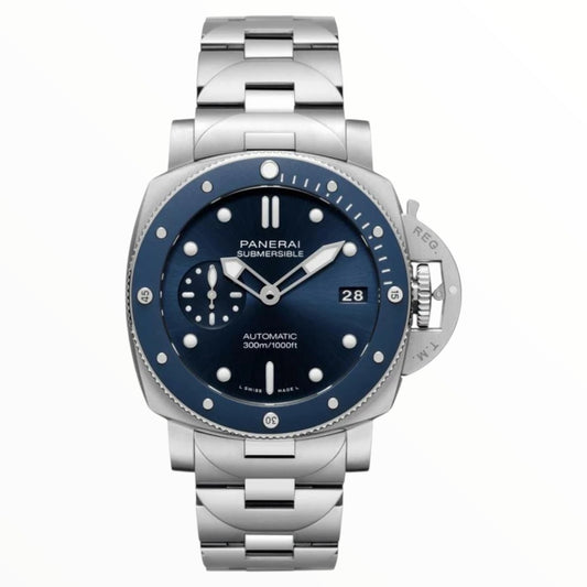 Pam Submersible Blu Notte 42mm Mens Watch
