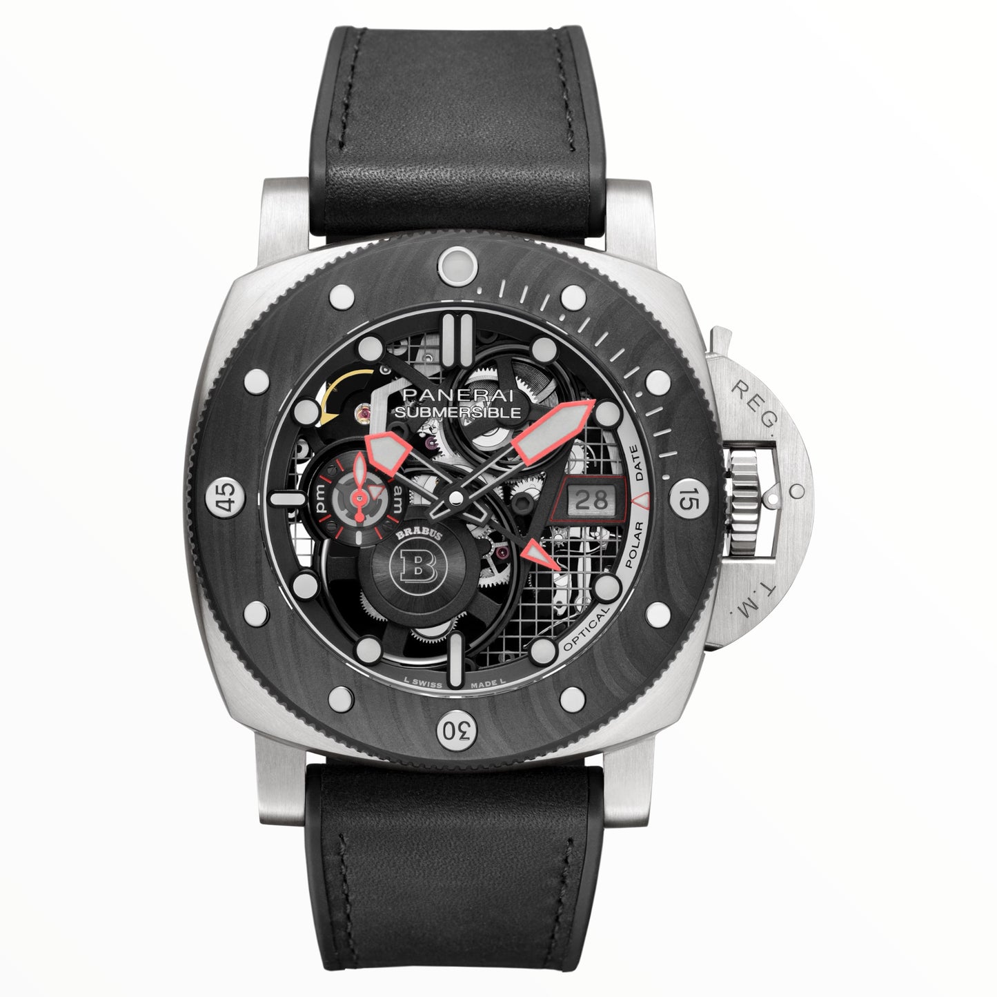 Pam Submersible Brabus Black Ops Edition 47mm