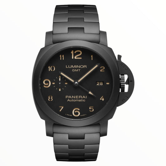 Pam Tuttonero Luminor 1950 3Days Gmt Ceramica 44mm