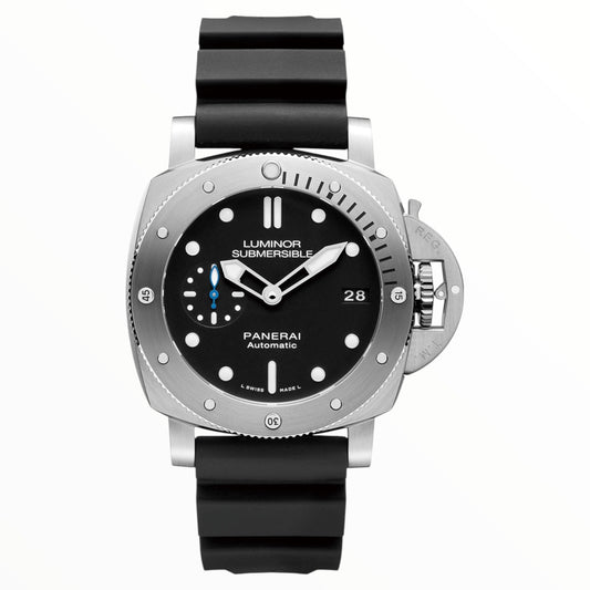 Pam Luminor Submersible Automatic Steel Black Dial 44MM
