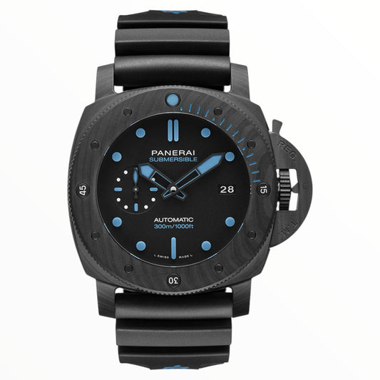 Pam Luminor Submersible 1950 Carbotech Black Dial 47mm