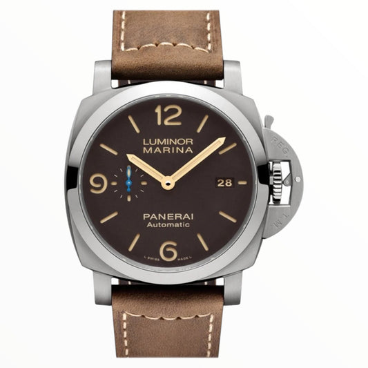 Panerai Luminor 1950 3Days Titanio Brown Dial 44mm