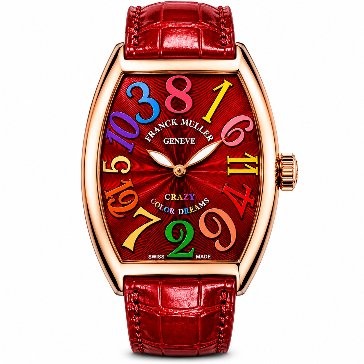 Franck Müller Crazy Color Dreams Red Dial