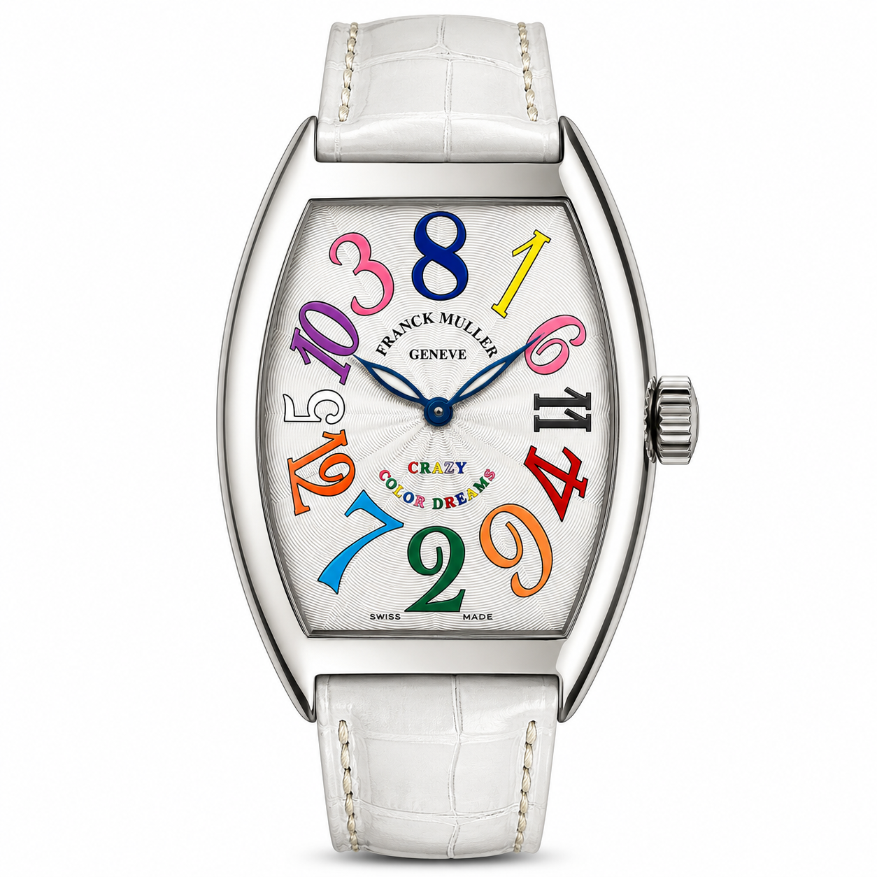 Frank Müller Crazy Color Dreams White Dial