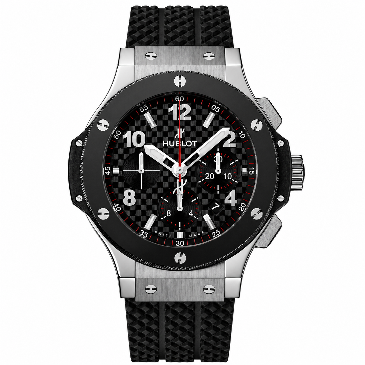 Hublot Big Bang Steel Ceramic Carbon Dial Chronograph