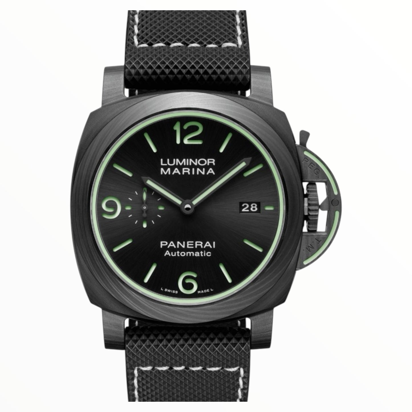 Panerai Luminor Marina – Green Glow Carbotech Edition