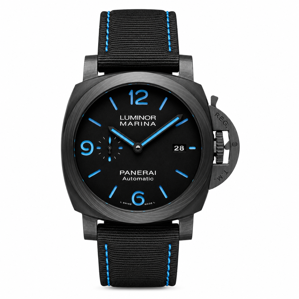 Panerai Luminor Marina – Electric Blue Carbotech Edition