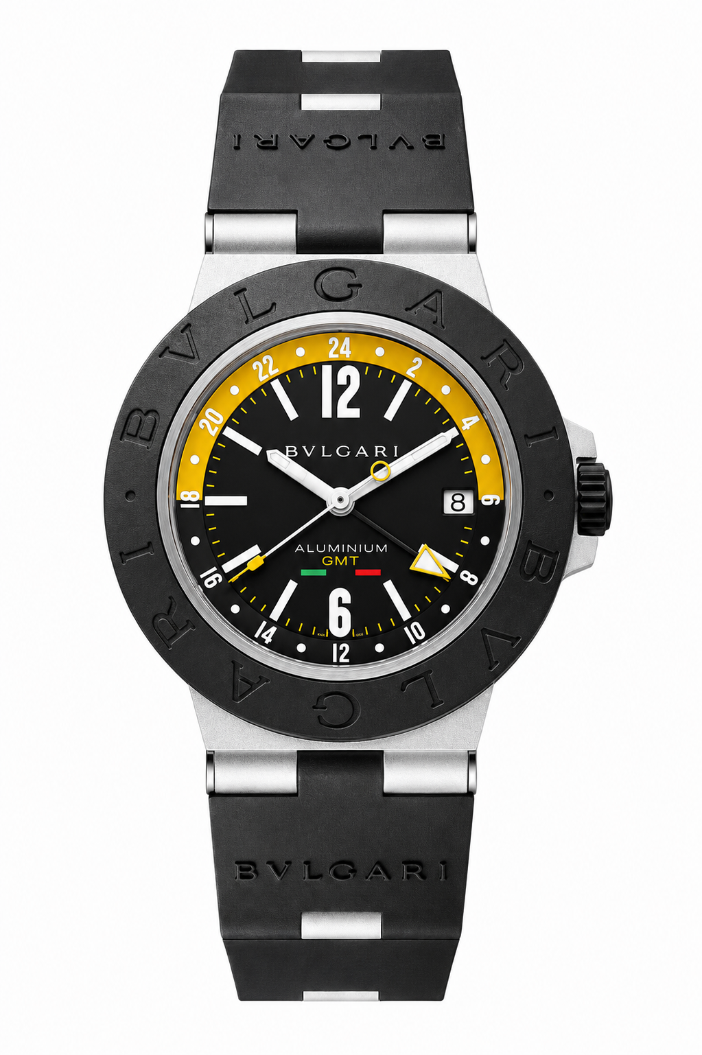 Bulgari Aluminium Gmt Yellow Edition