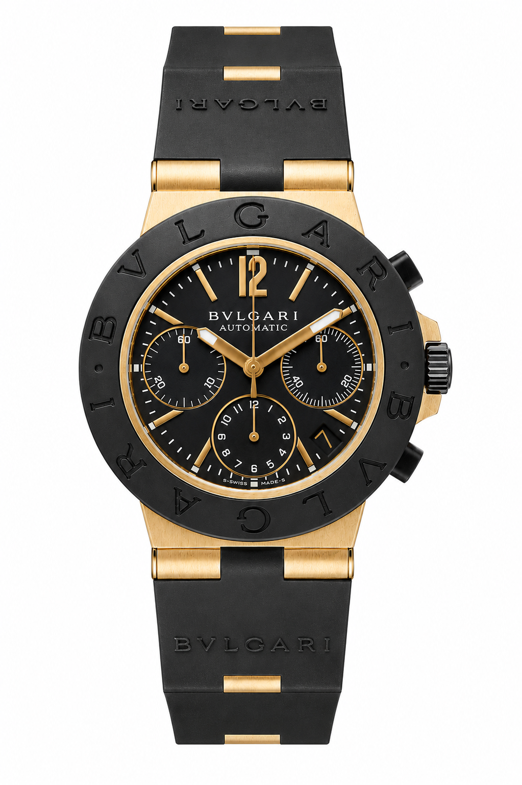 Bulgari Aluminium Chronograph Gold Edition