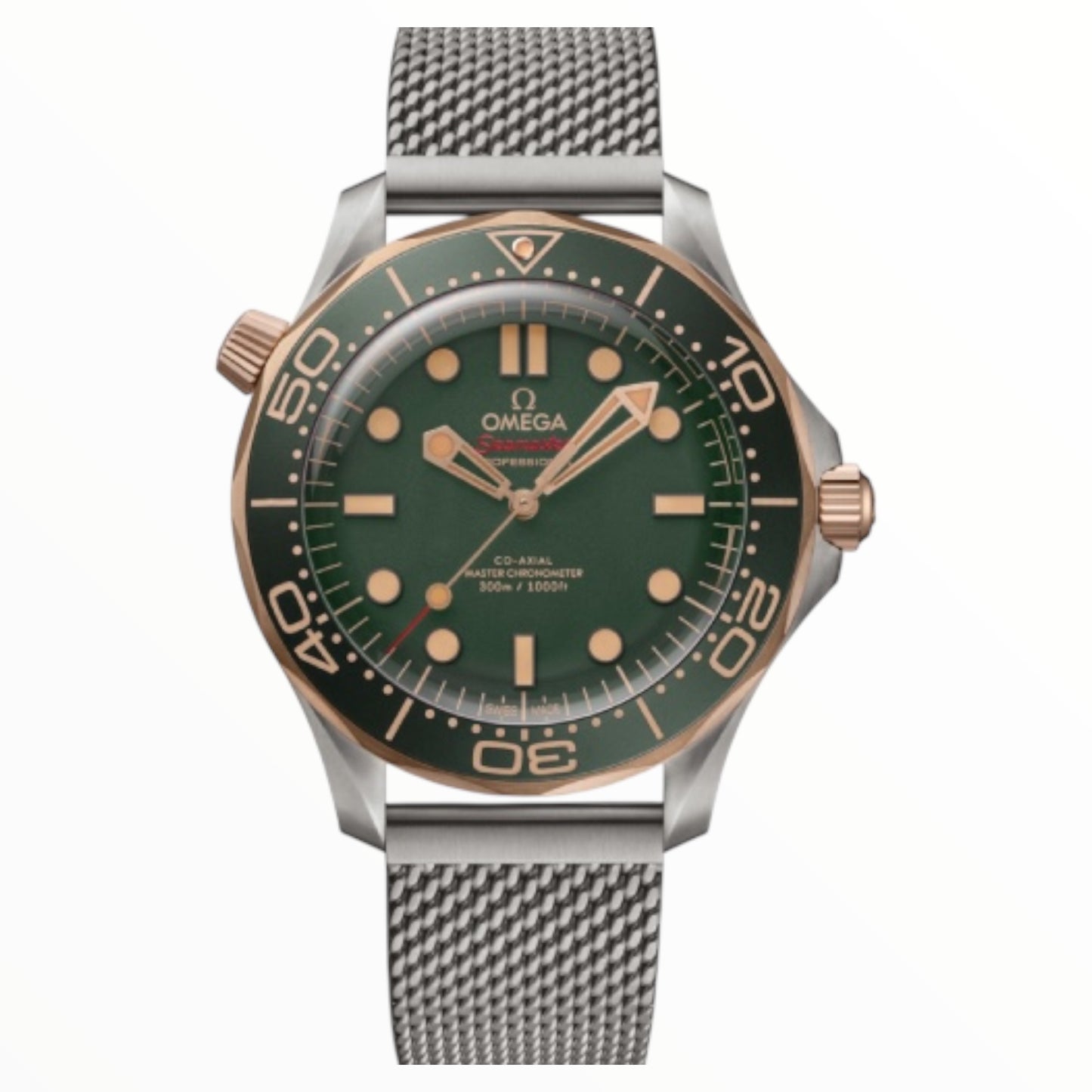 Diver 300M CoAxial Master No Time To Die Green Dial 42 mm
