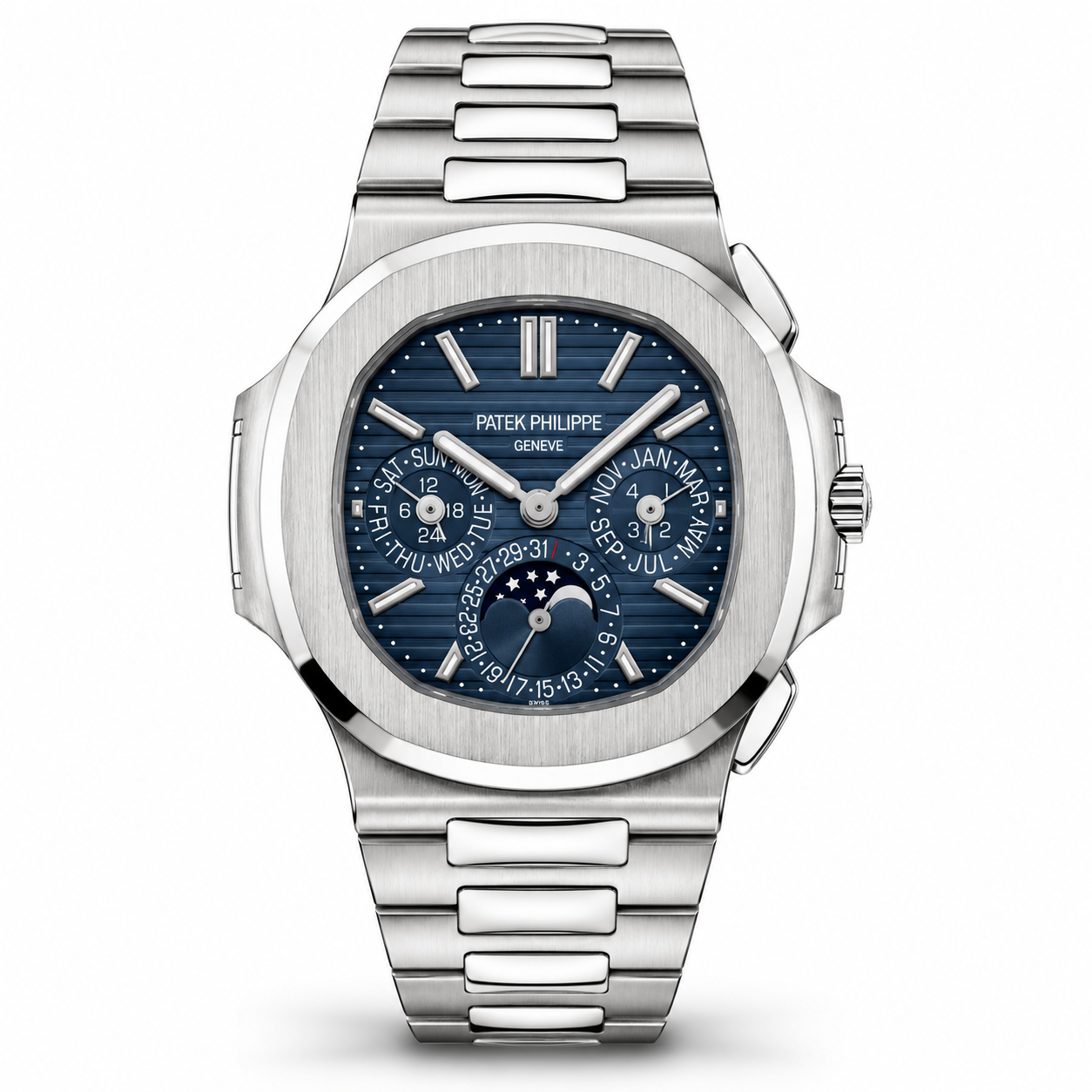 Patek Philippe Nautilus Blue Perpetual Calendar