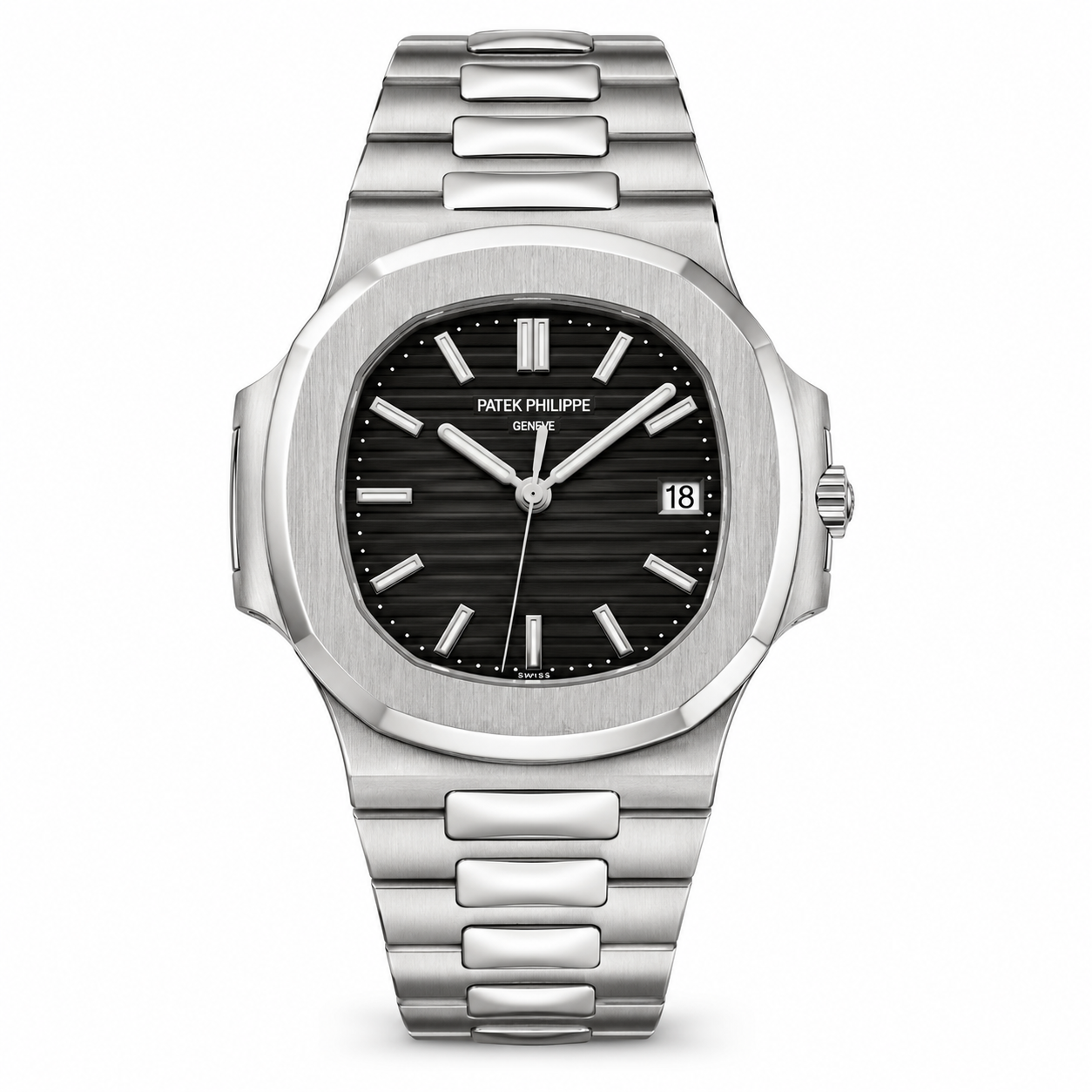Patek Philippe Nautilus Date Black Dial