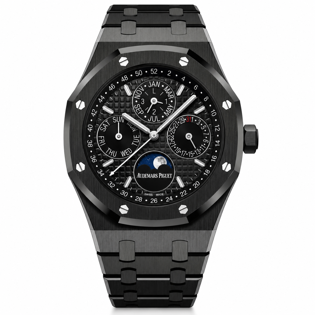 Audemars Piguet Royal Oak Perpetual Calendar Black Ceramic 41mm