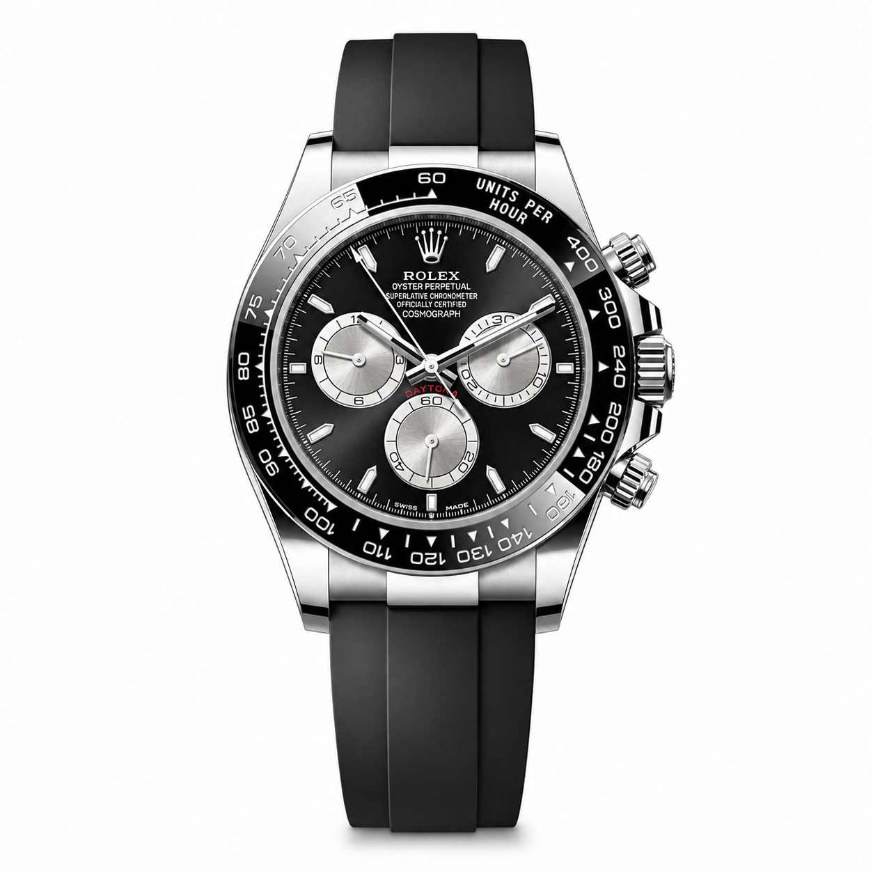 Rolex Cosmograph Daytona 40mm Black Dial OysterFlex