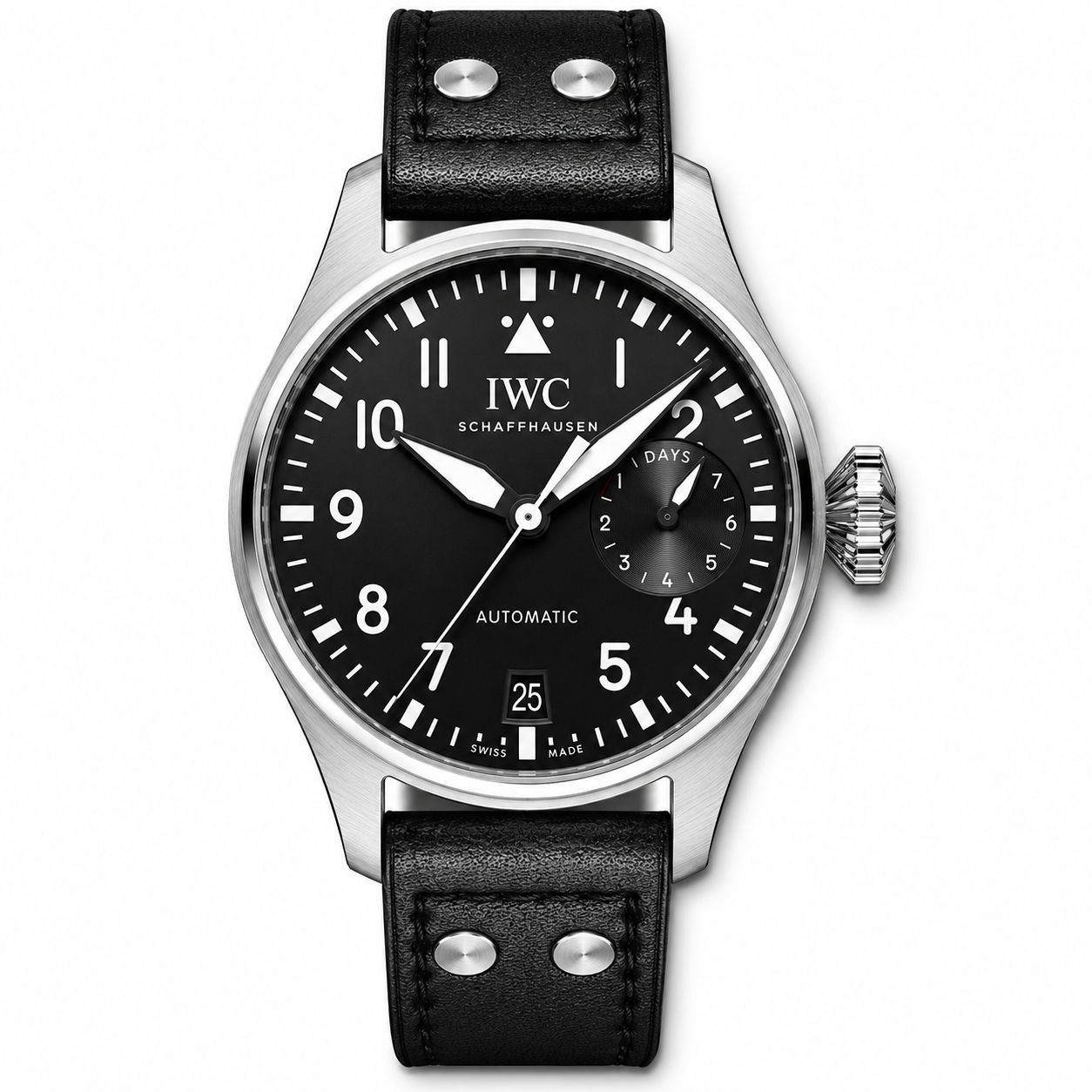 Iwc Big Pilots Watch 43mm Black Dial