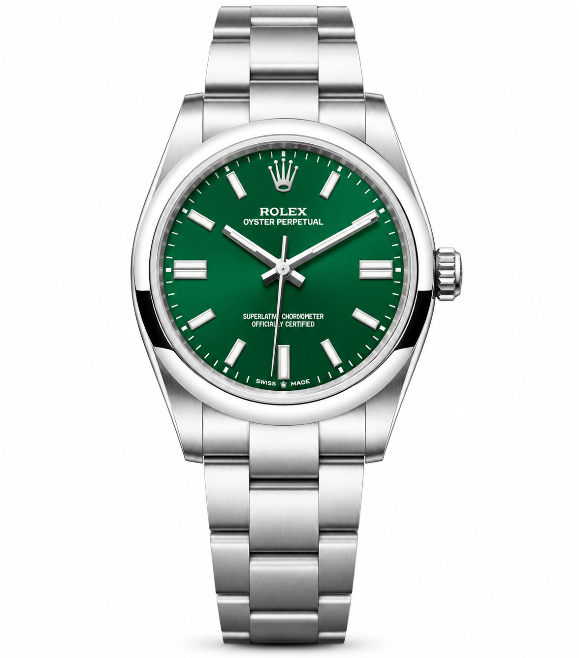 Rolex Oyster Perpetual 31mm Green Dial