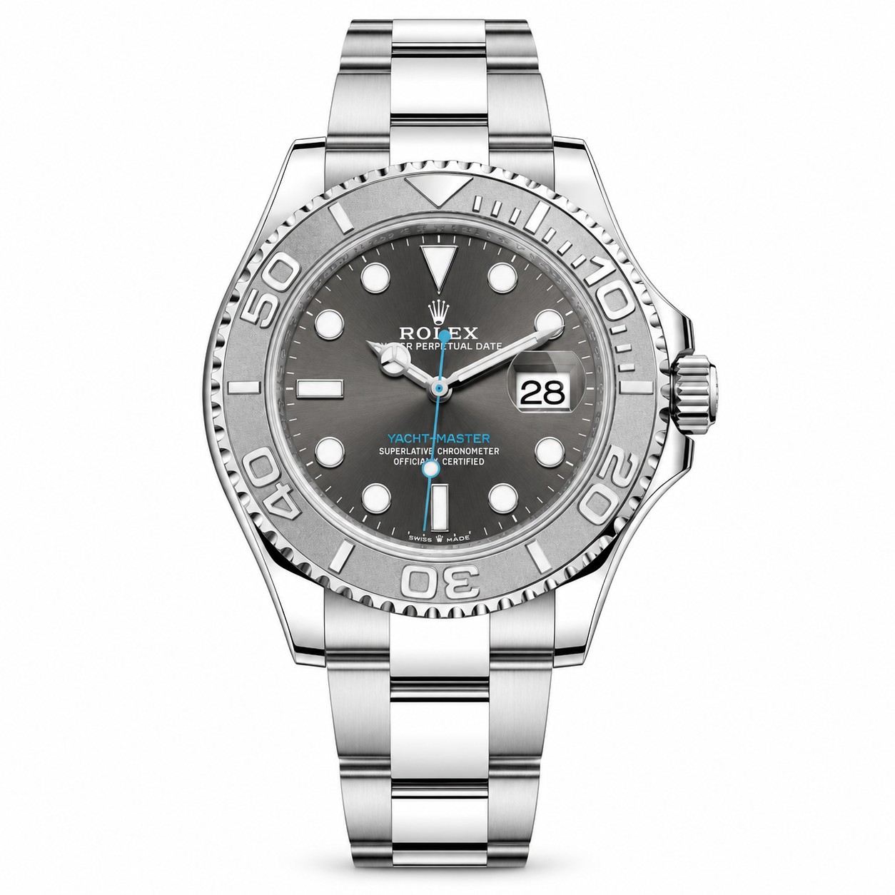 Rolex Yacht-Master 40 Rhodium Dial