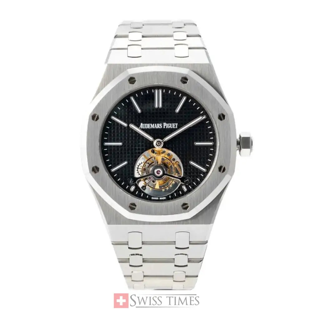 Audemars Piguet Royal Oak 41 Black Dial Tourbillon