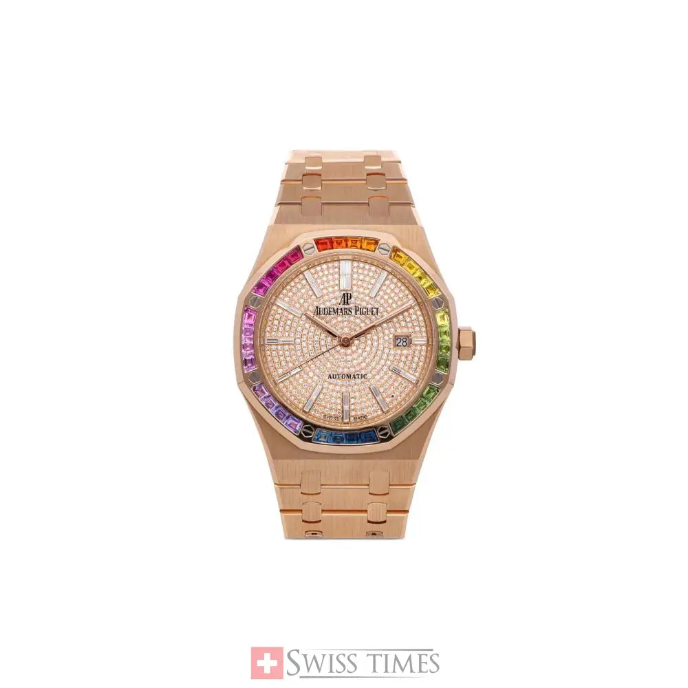 Audemars Piguet Royal Oak 41 Rose Gold Diamonds Dial