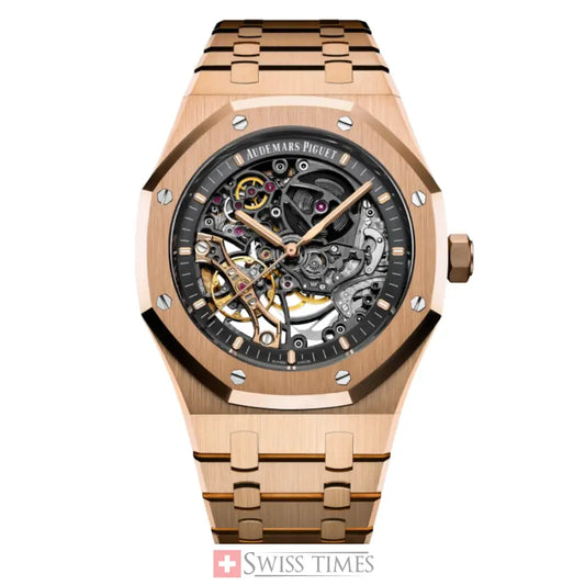 Audemars Piguet Royal Oak Double Balance Wheel Openworked Rose Gold