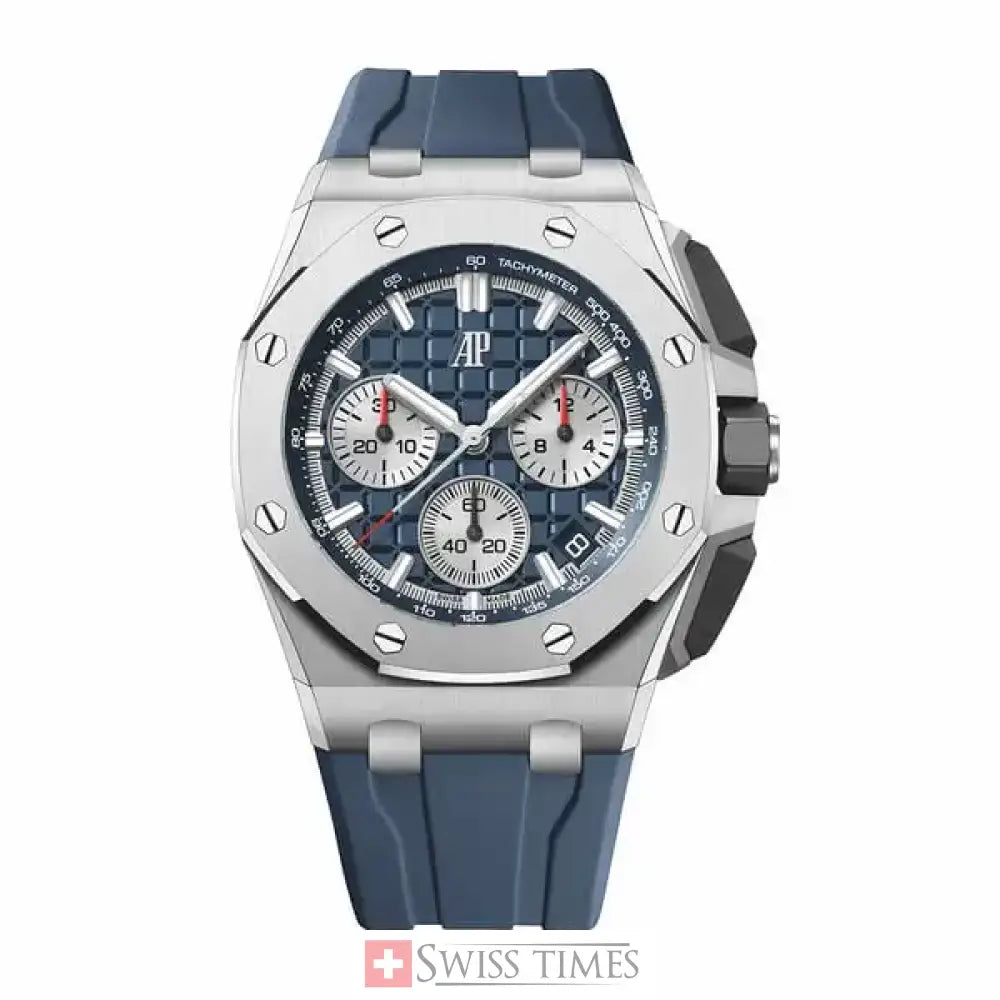 Audemars Piguet Royal Oak Offshore Diver Blue Dial Blue Rubber Men’s Watch